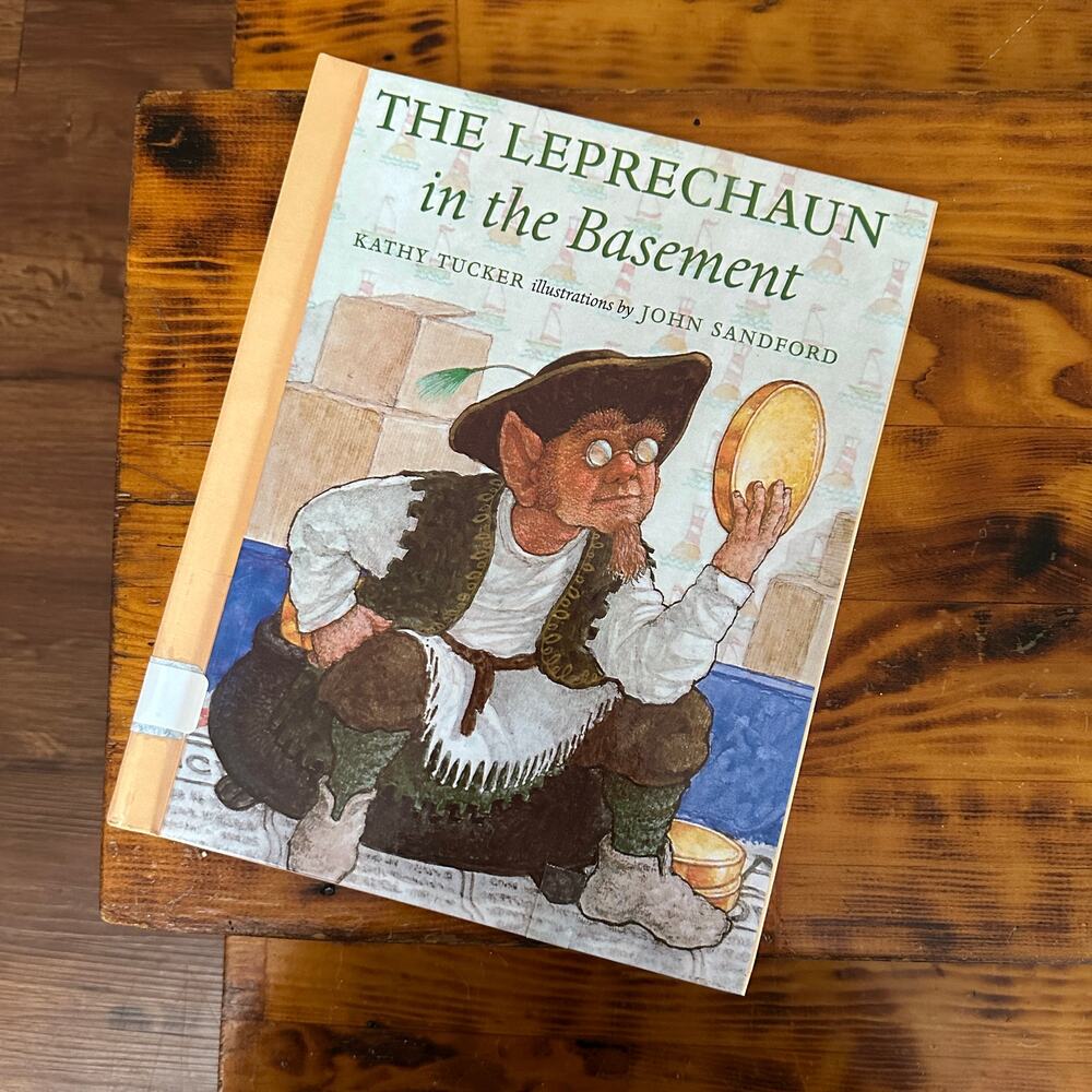 Vintage 1999 The Leprechaun In The Basement Irish Hardcover Book